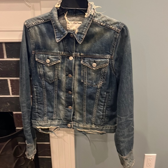 Rag & Bone Monterey Distressed Jean Jacket - Picture 2 of 16